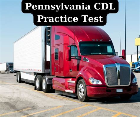 pa cdl practice tests online